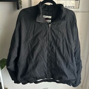 Vintage Black Nike Windbreaker